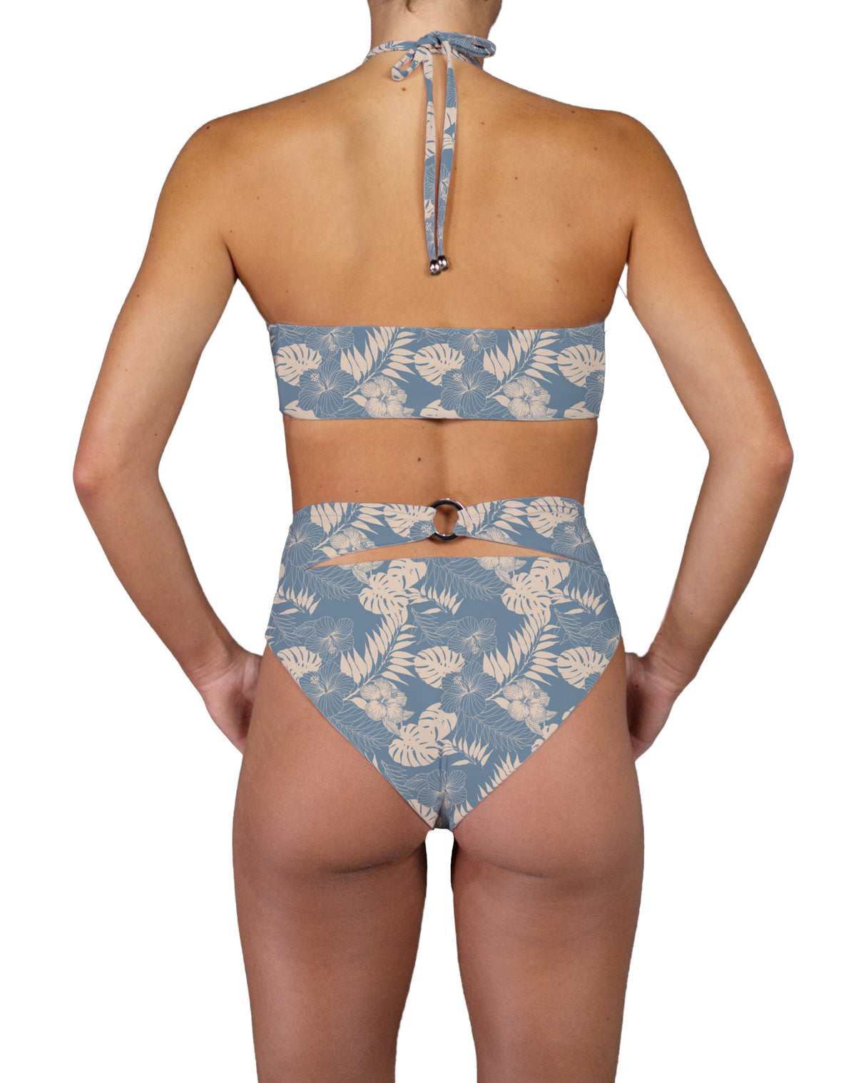 Back Ring High Waist Bottom