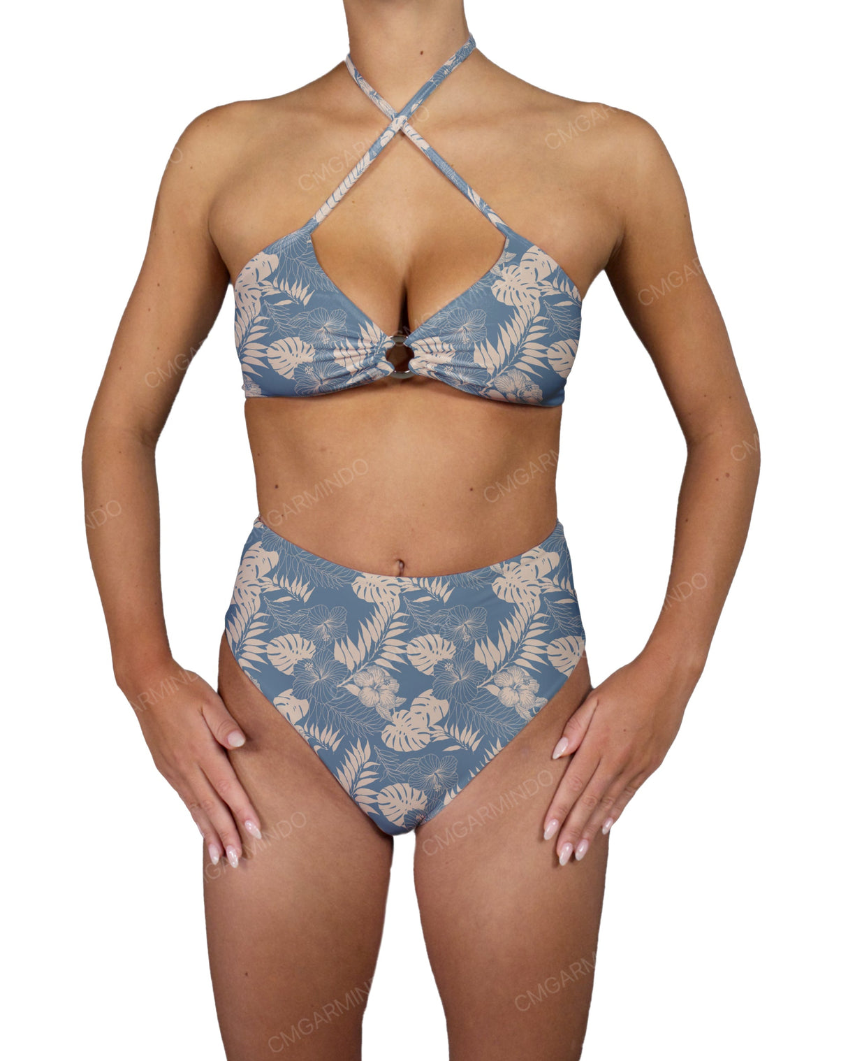 Back Ring High Waist Bottom
