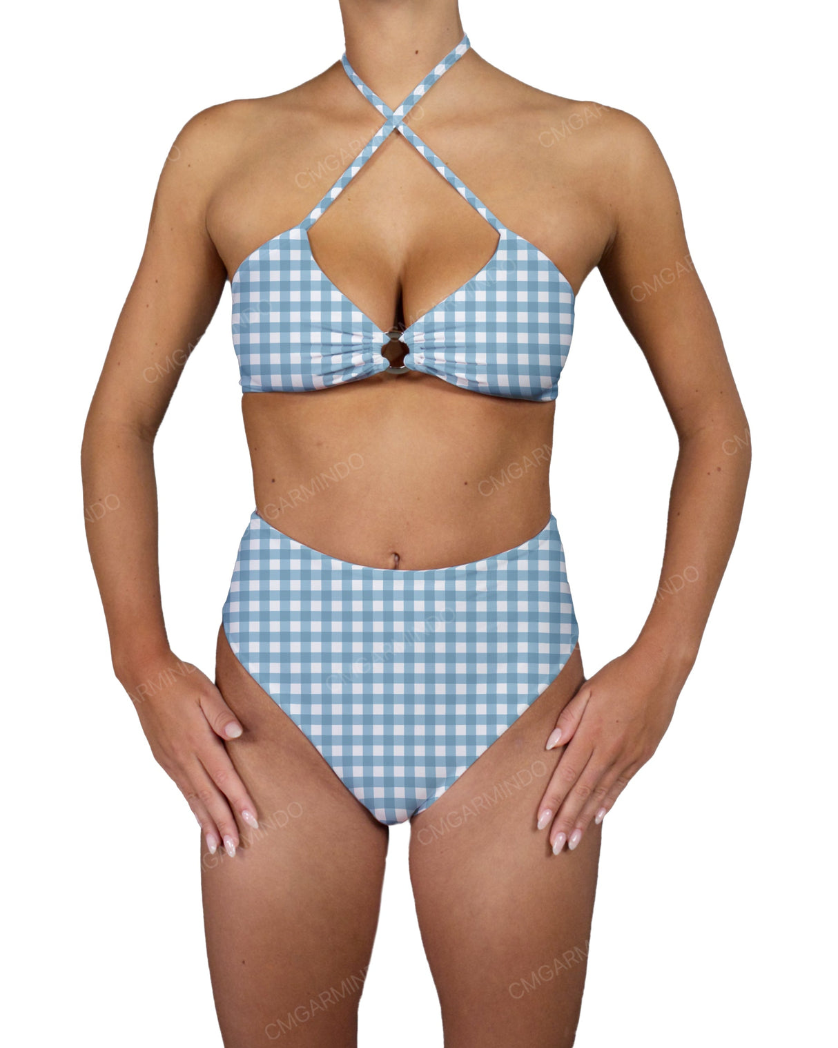 Back Ring High Waist Bottom