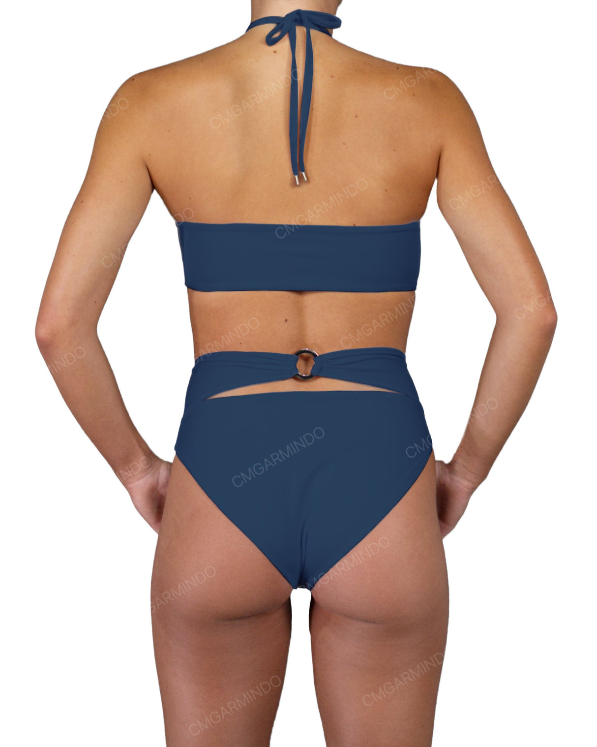 Back Ring High Waist Bottom