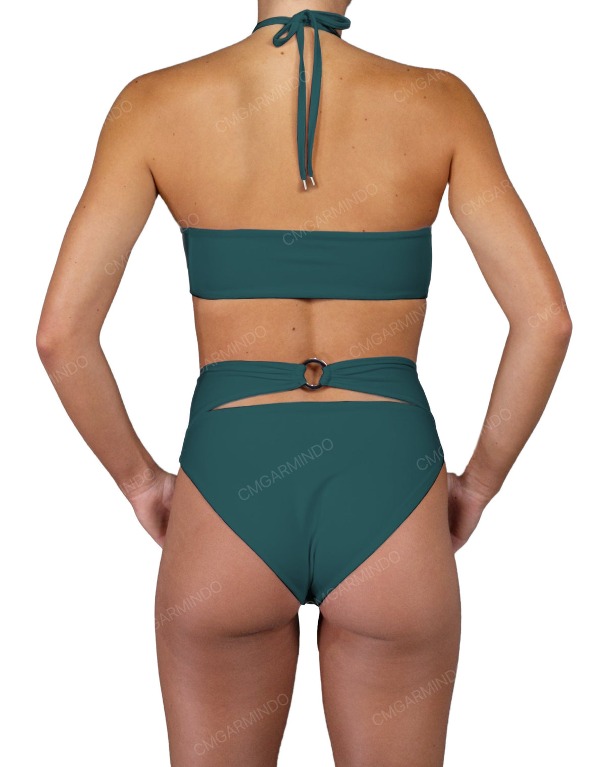Back Ring High Waist Bottom