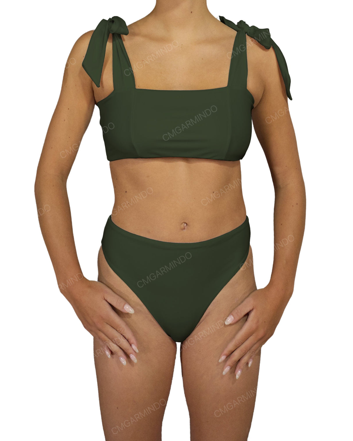 High Waist High Cut Bottom