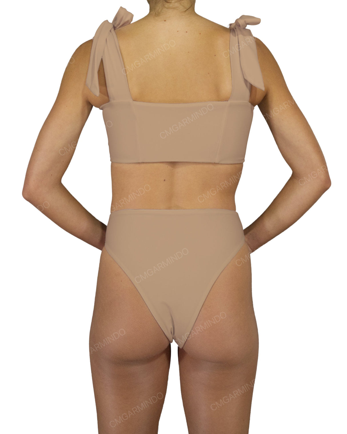 High Waist High Cut Bottom