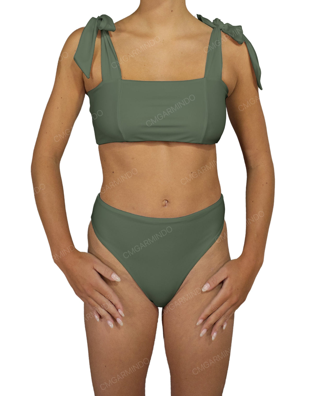 High Waist High Cut Bottom