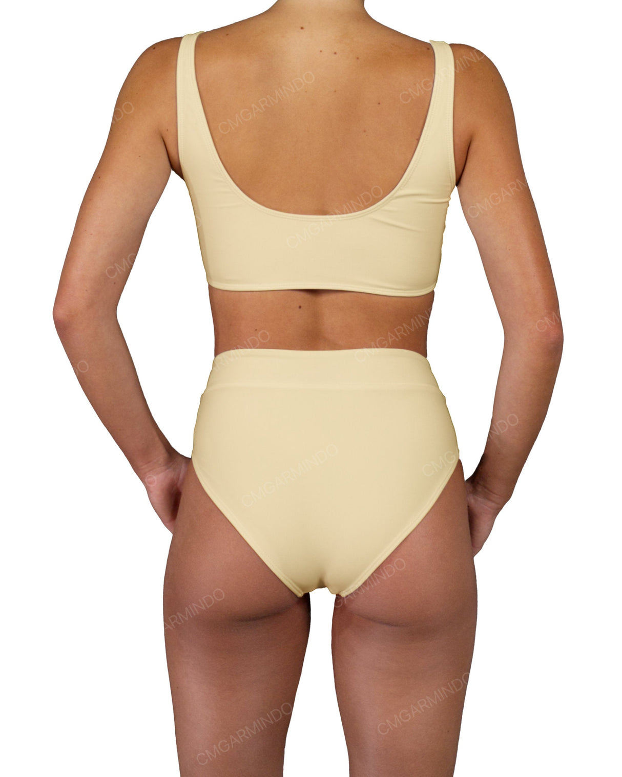 V-Wrap High Waist Bottom