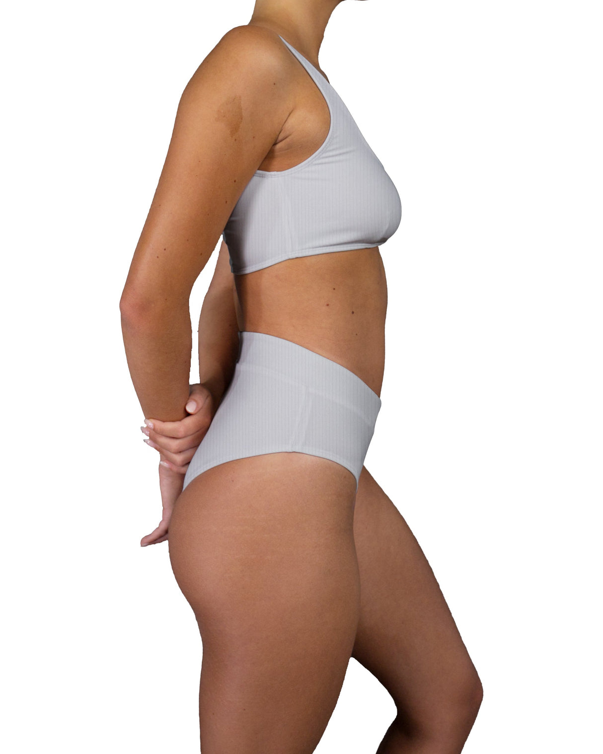 V-Wrap High Waist Bottom