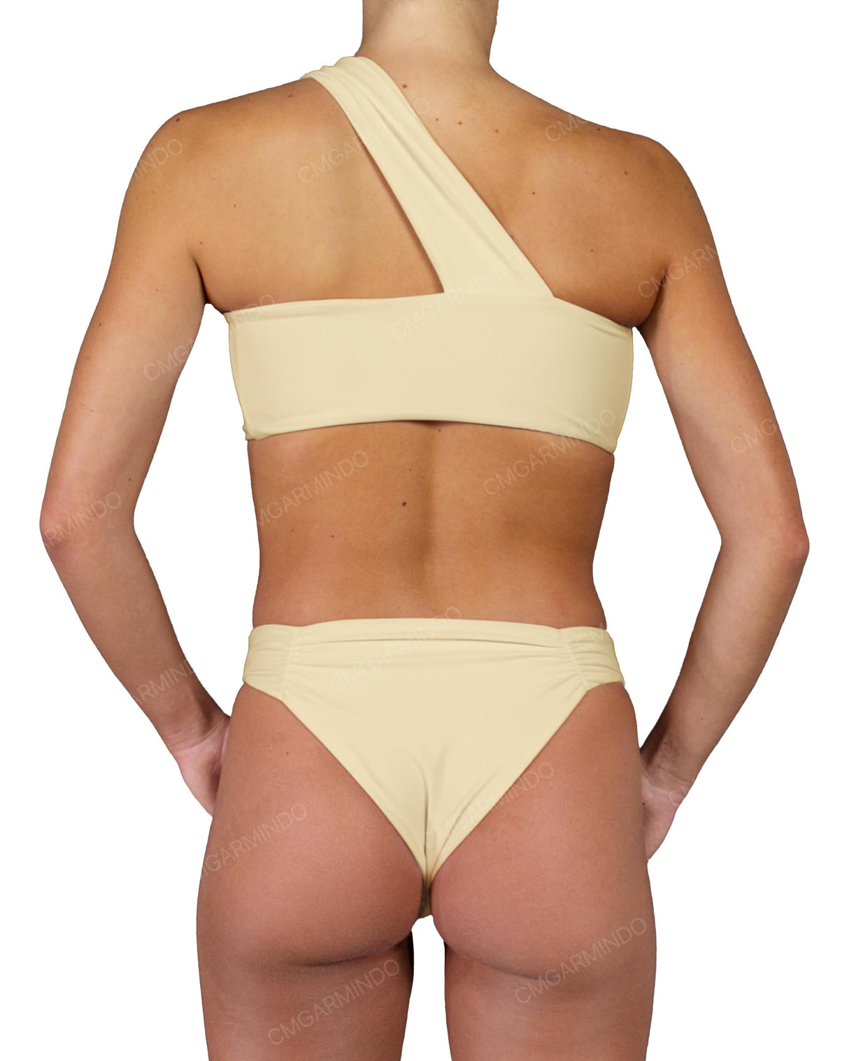 Side Scrunched High Waist Bottom