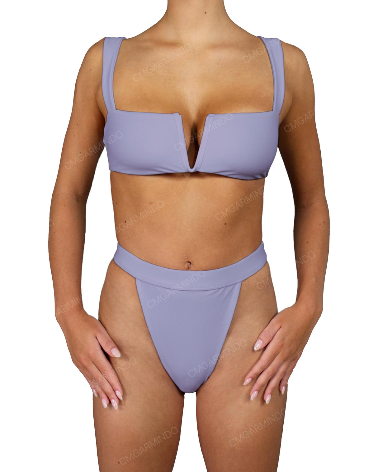 Strap Waistband High Waist Bottom