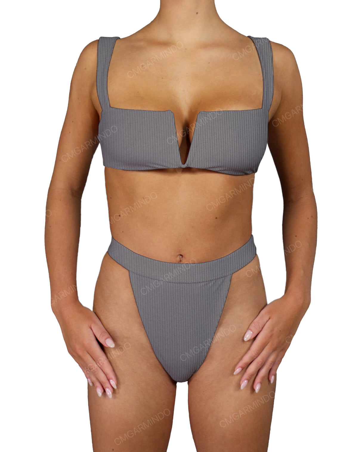 Strap Waistband High Waist Bottom