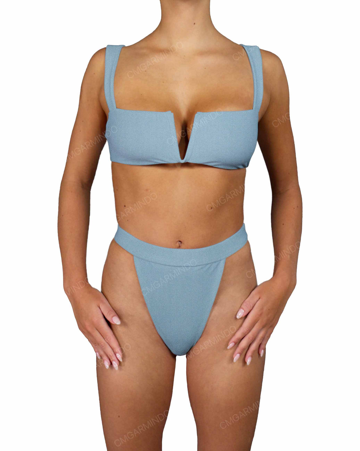 Strap Waistband High Waist Bottom