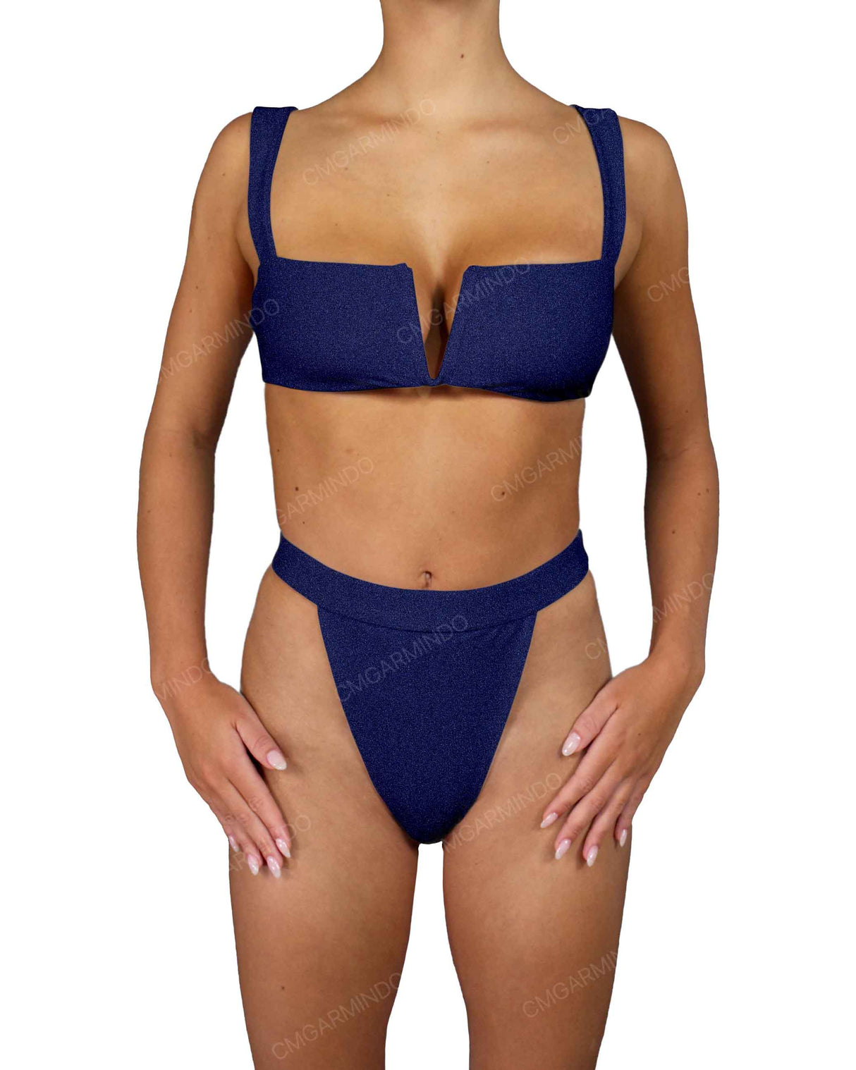 Strap Waistband High Waist Bottom