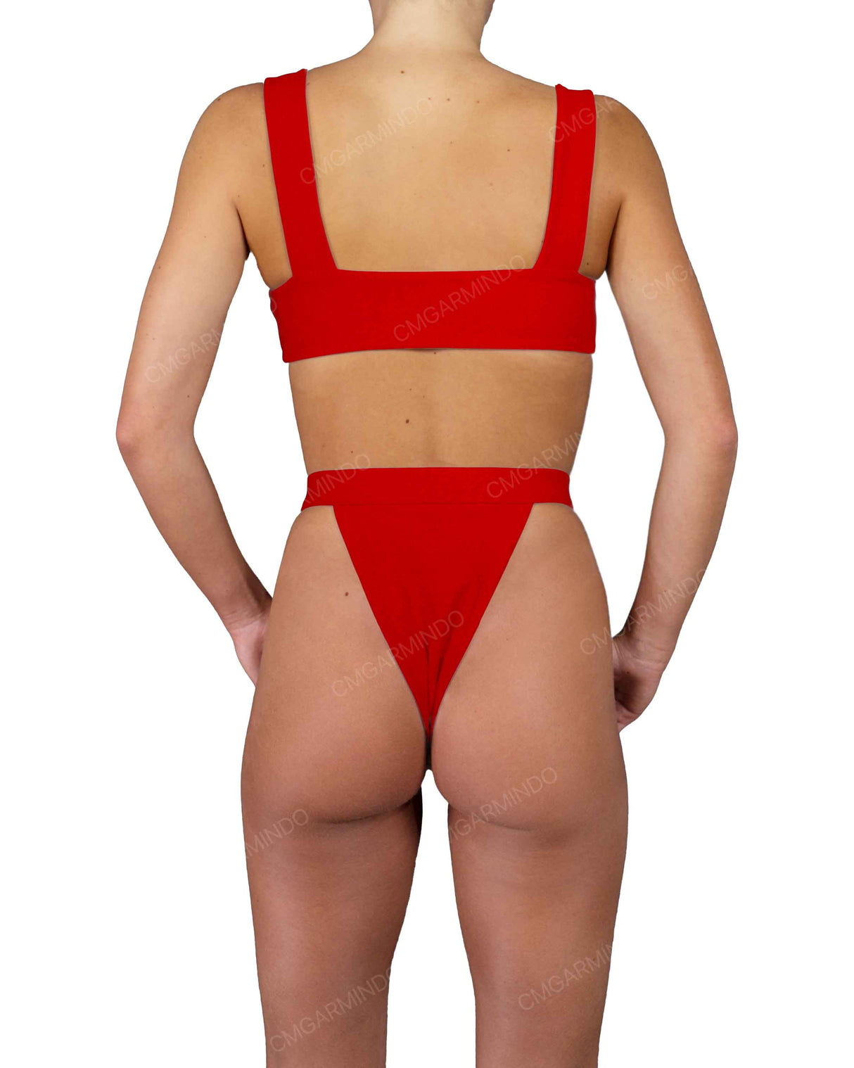 Strap Waistband High Waist Bottom