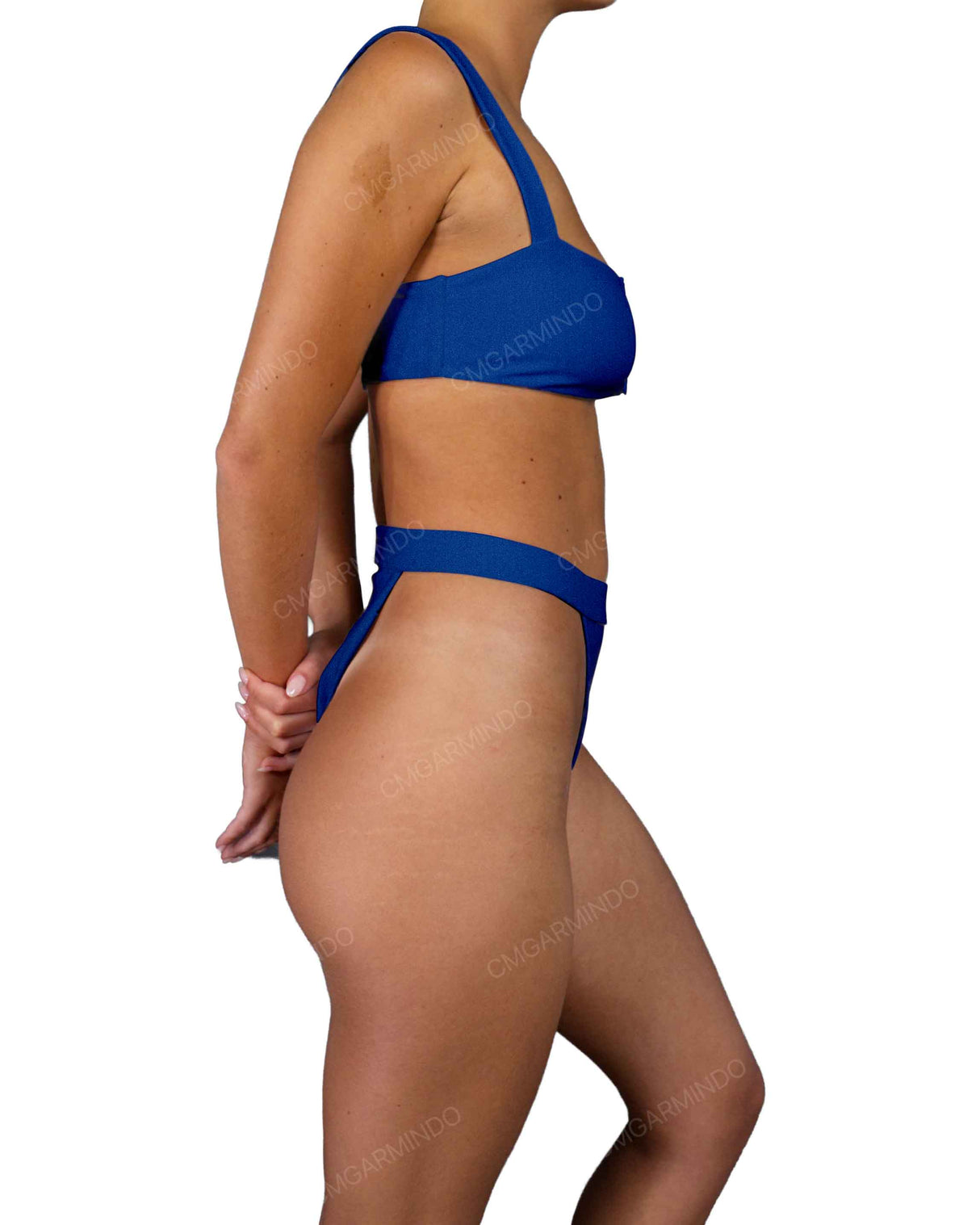 Strap Waistband High Waist Bottom