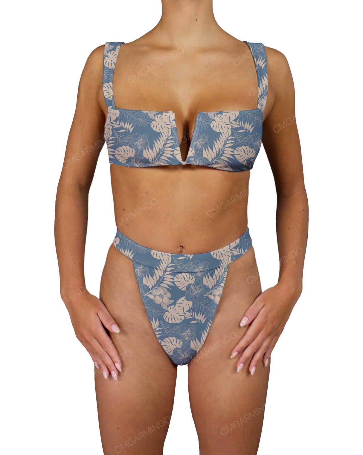 Strap Waistband High Waist Bottom