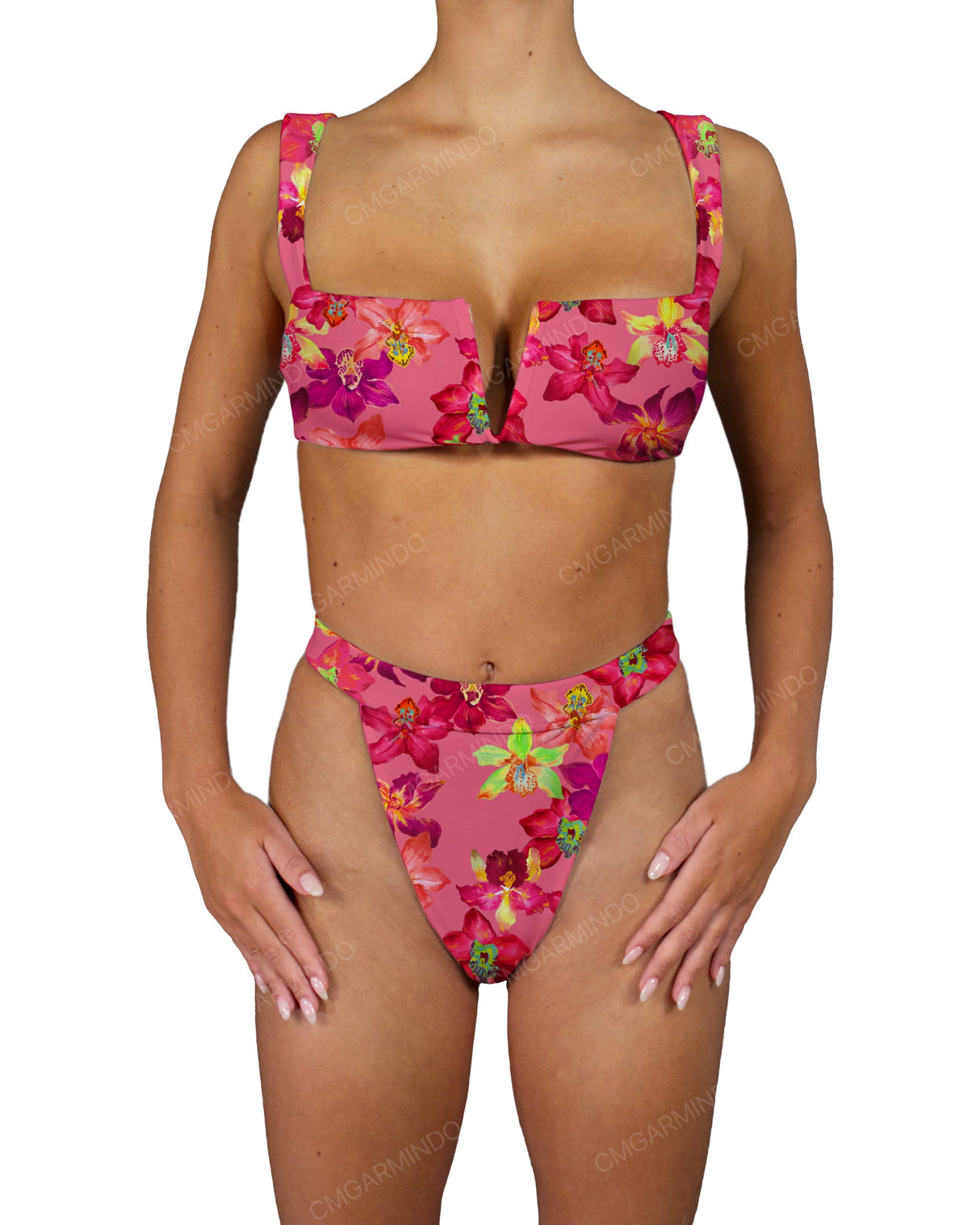 Strap Waistband High Waist Bottom