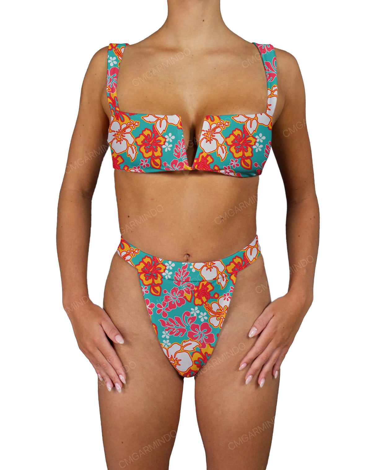 Strap Waistband High Waist Bottom