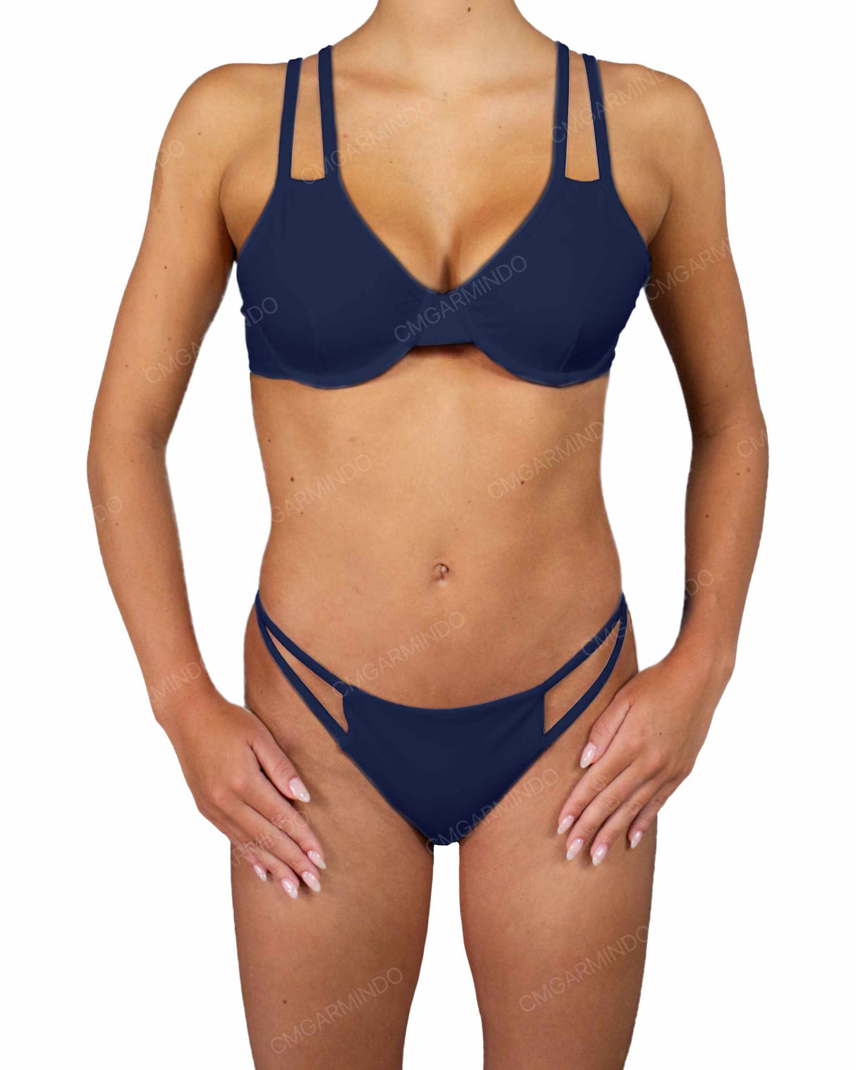 Double Strap Low Waist Bottom