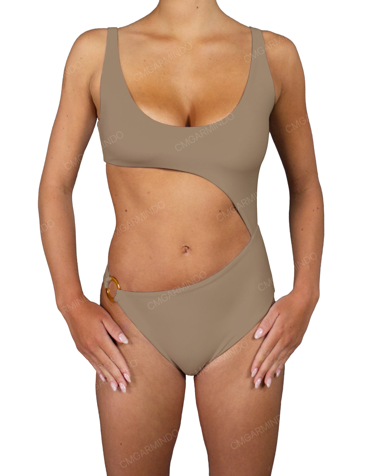Scoop Front Side Ring One Piece