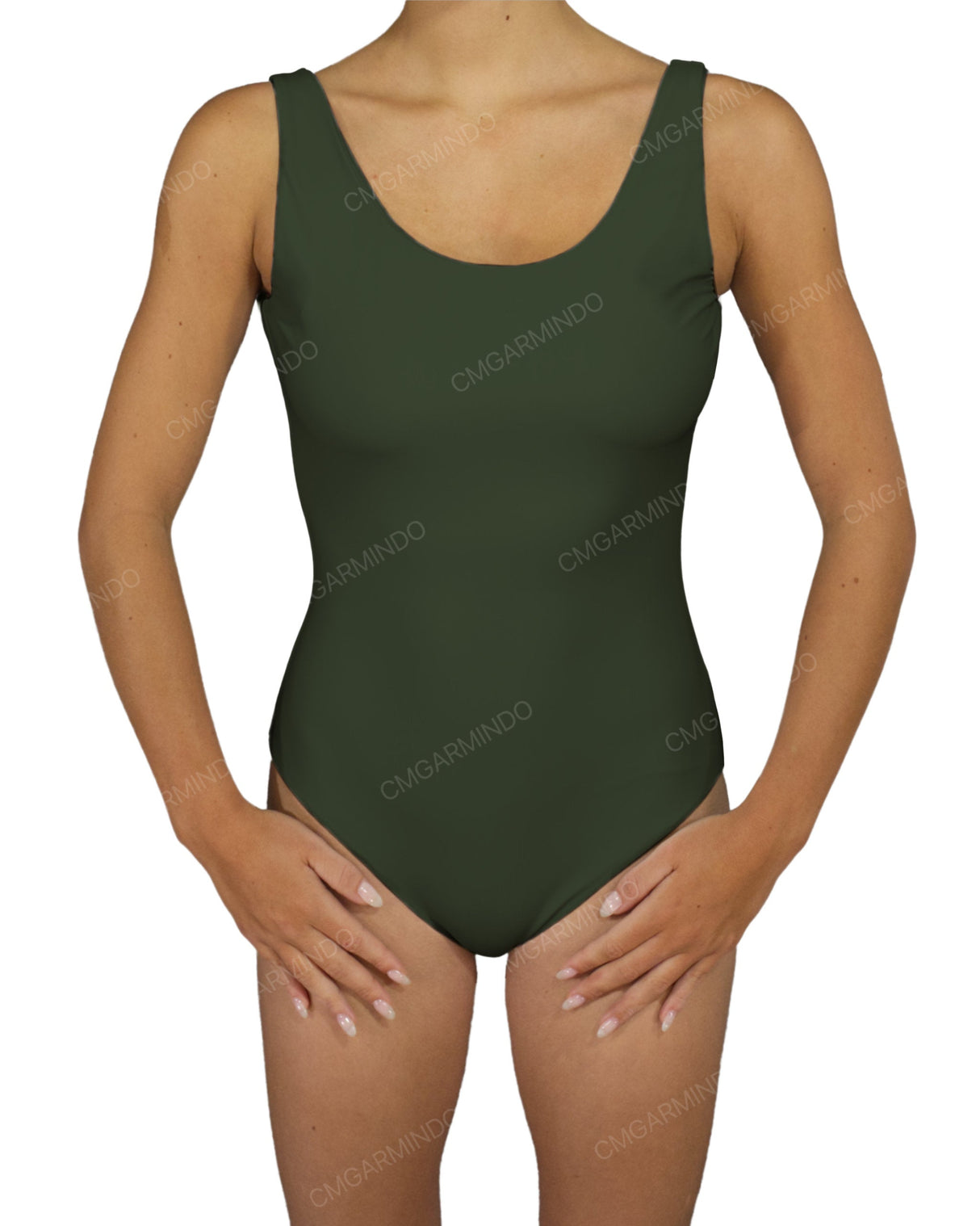 Round Neck One Piece
