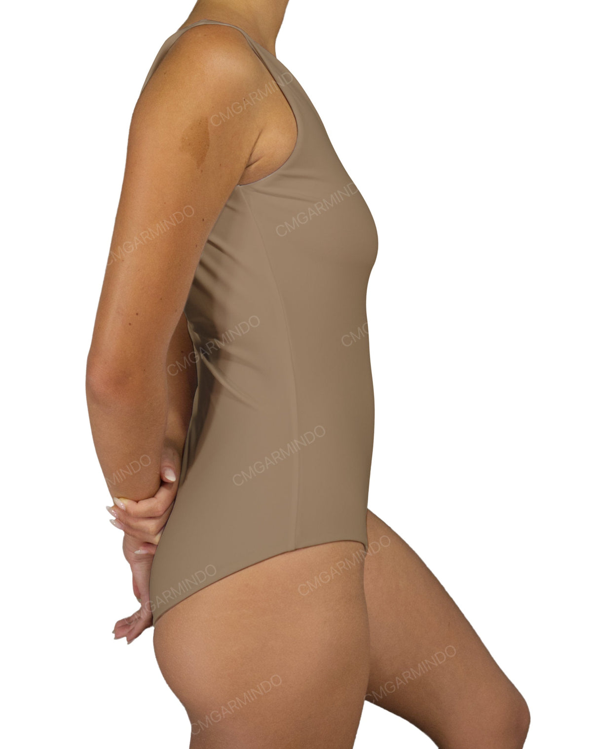 Round Neck One Piece