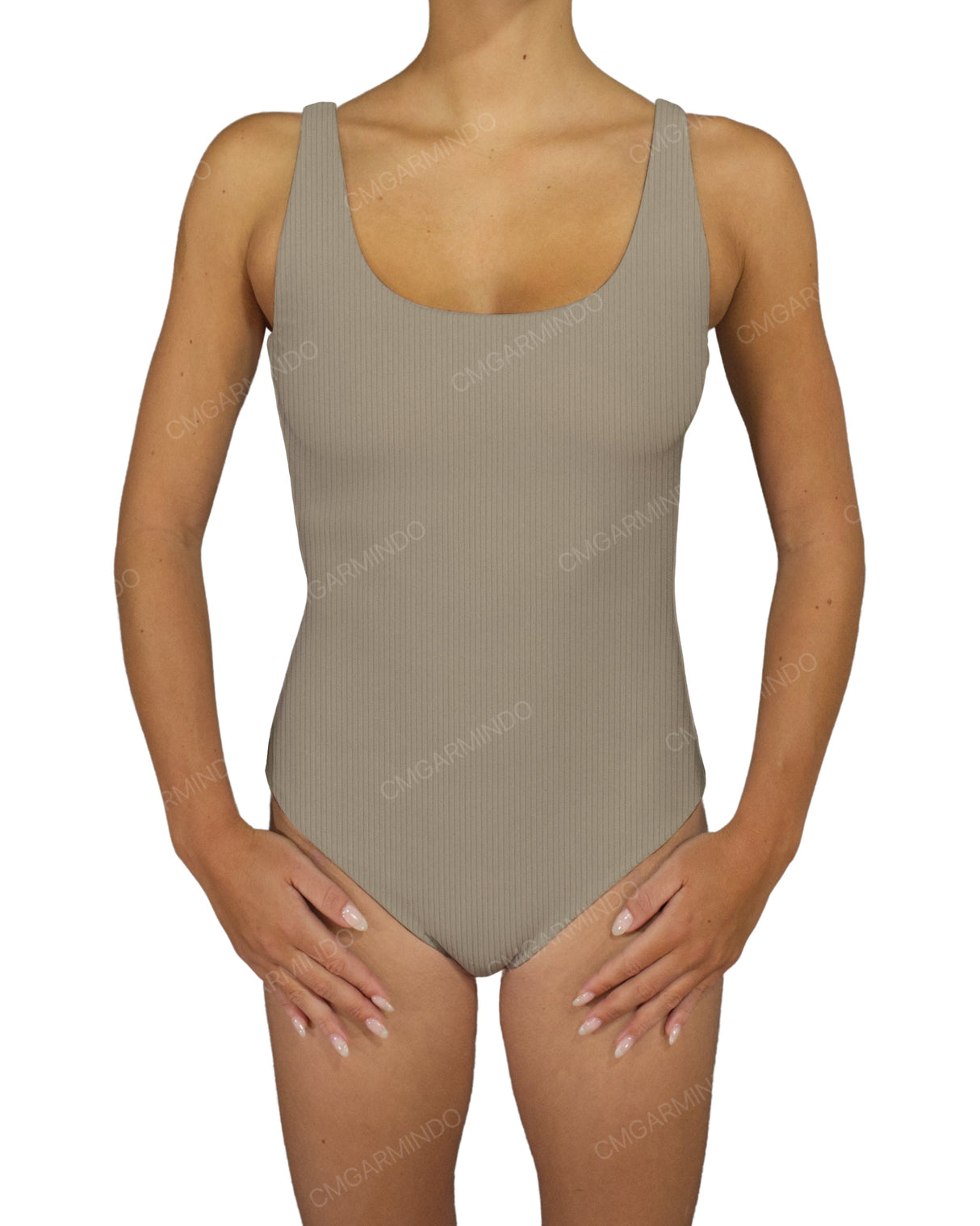 Square Neck One Piece