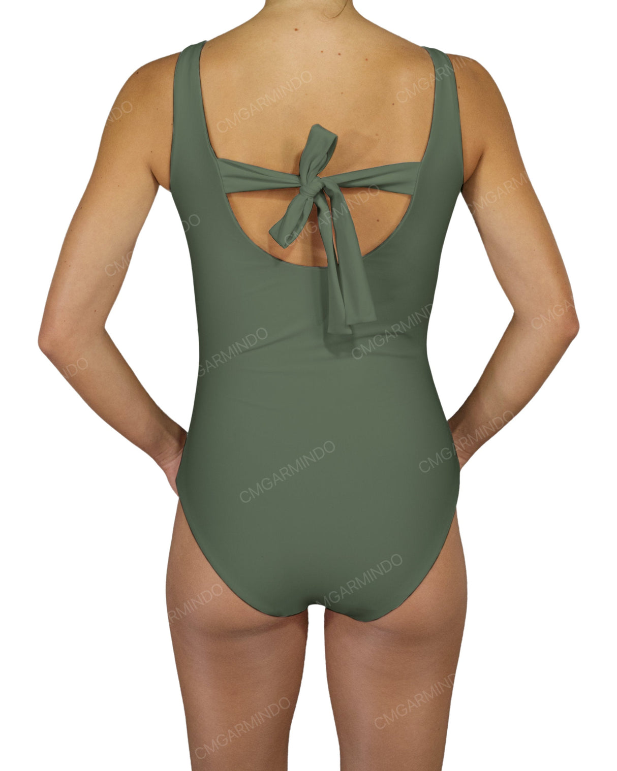 Square Neck One Piece
