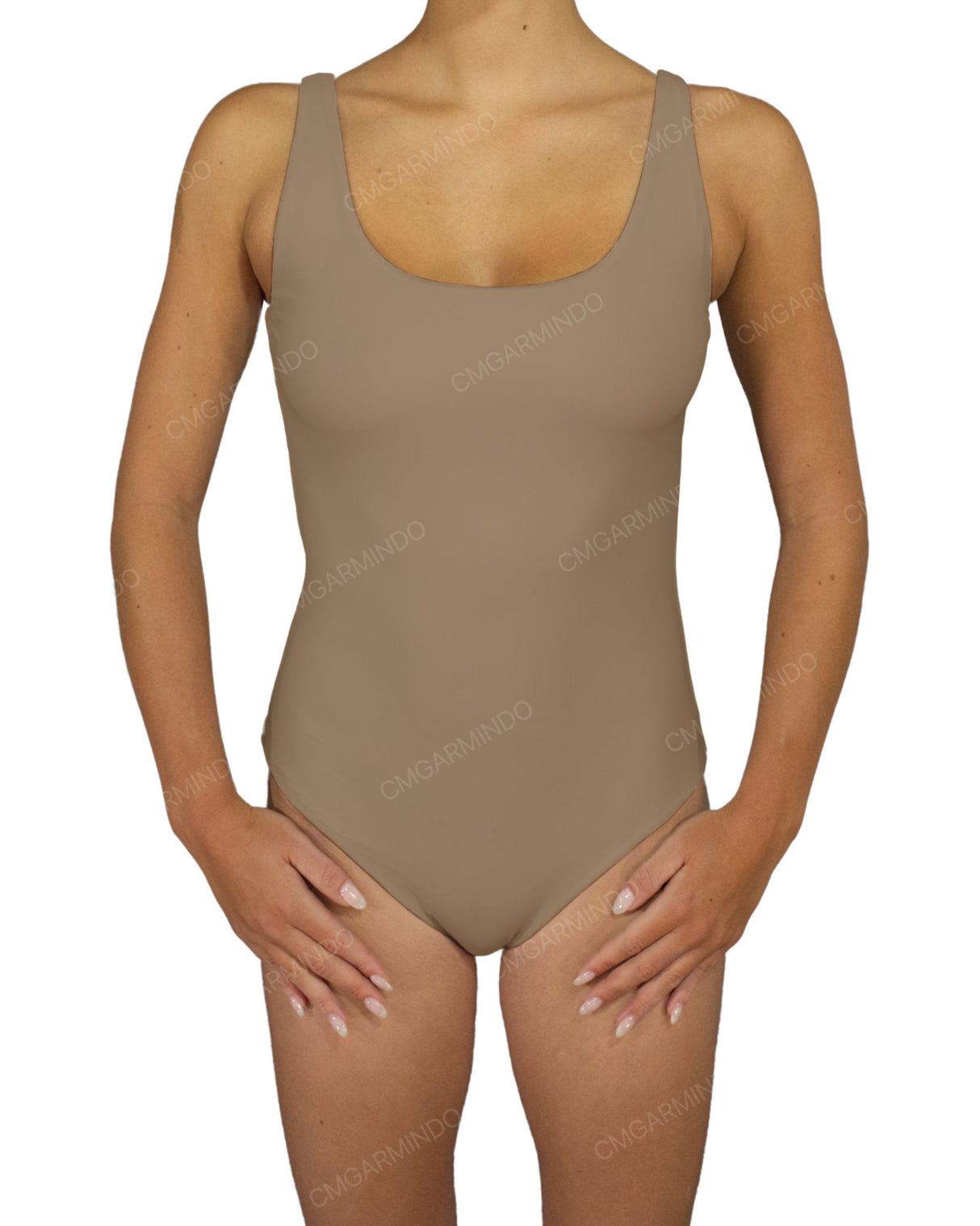 Square Neck One Piece
