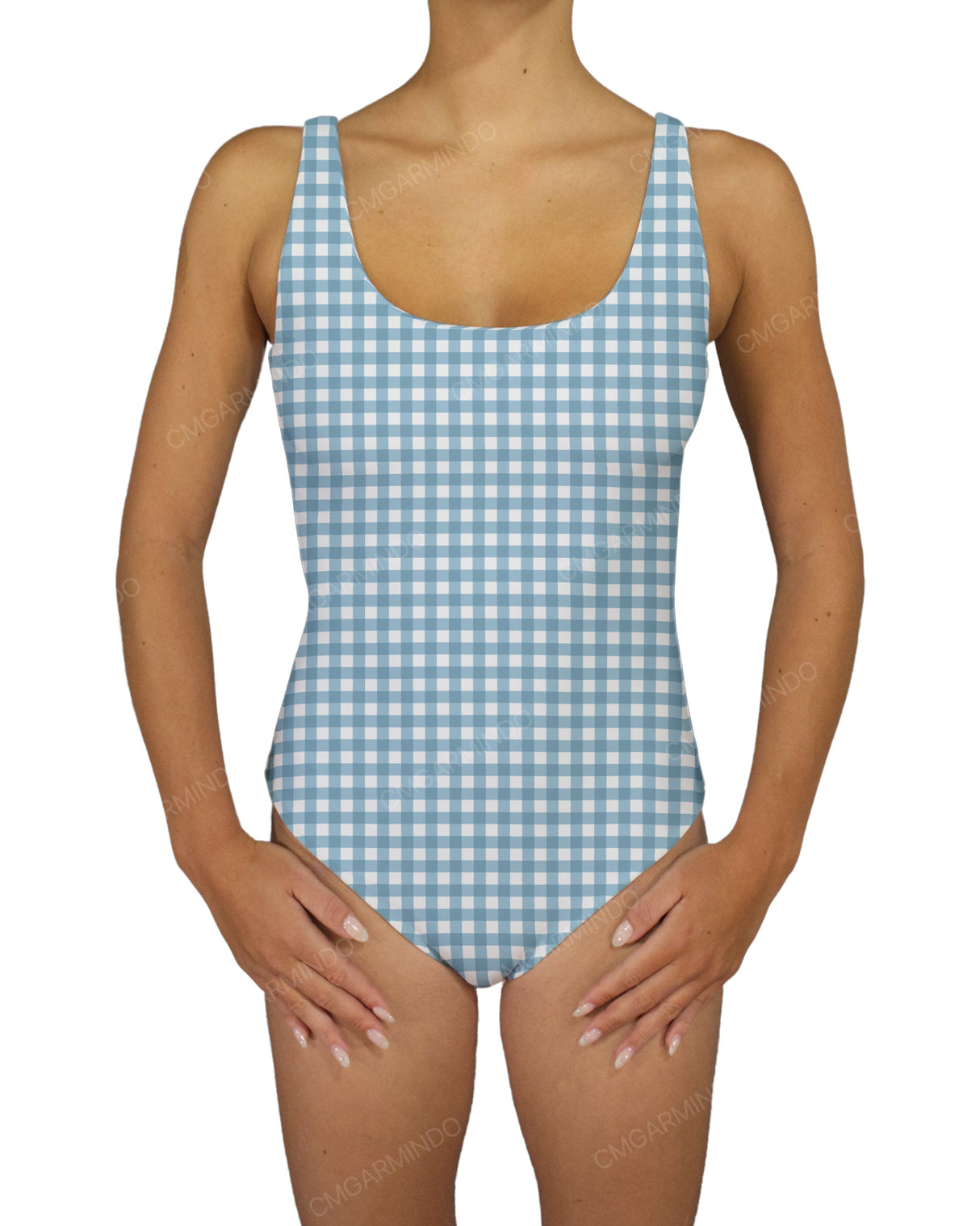 Square Neck One Piece
