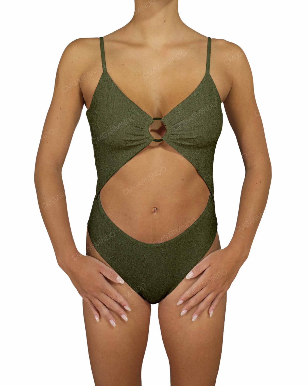 Ring Front Cut Out One Piece