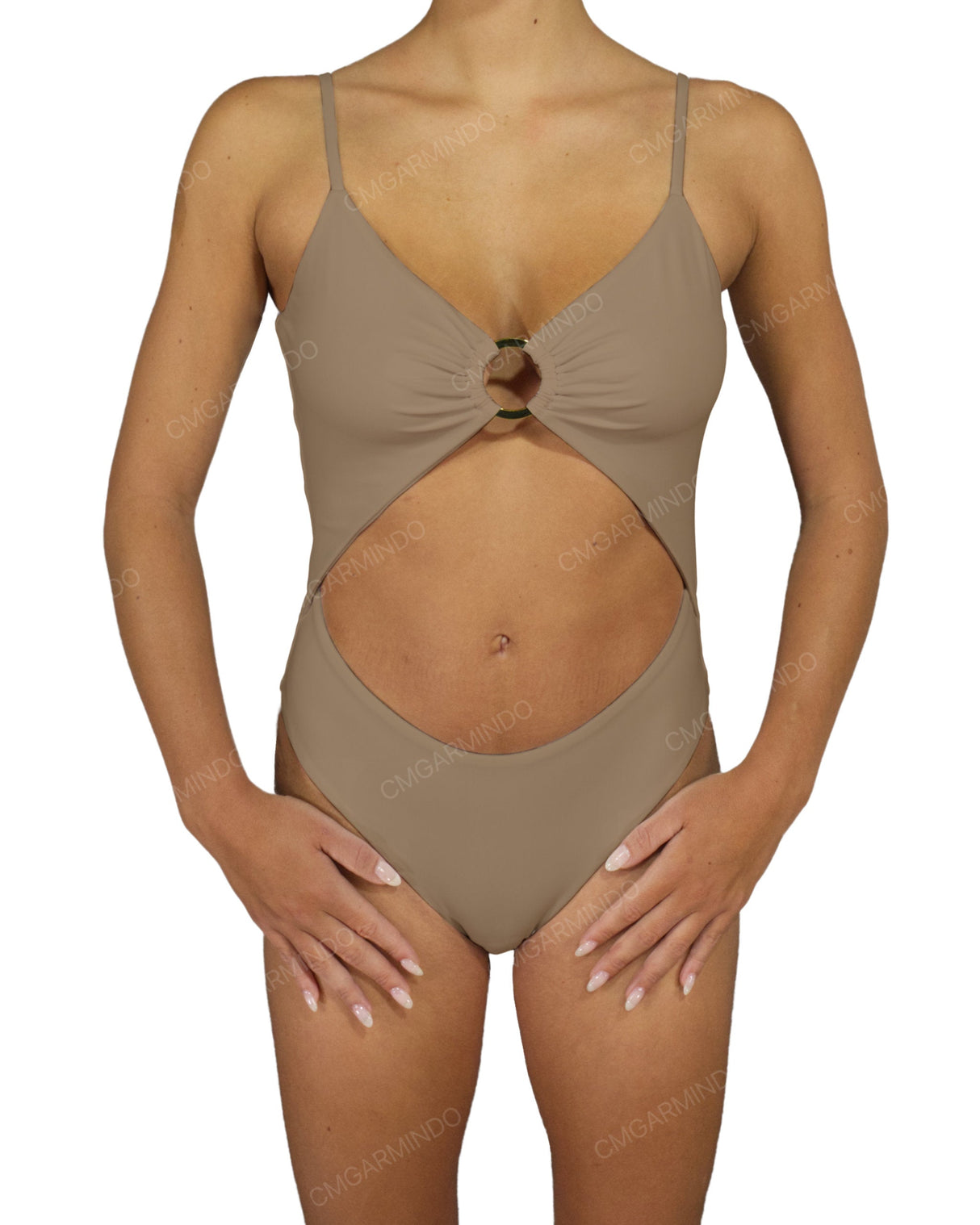 Ring Front Cut Out One Piece