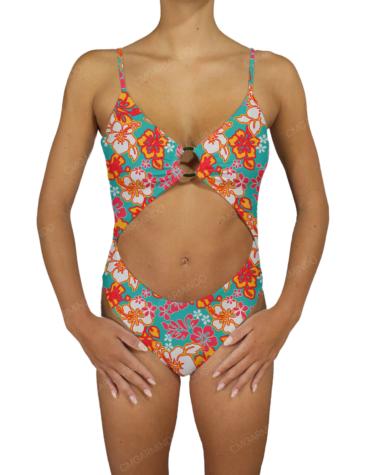 Ring Front Cut Out One Piece
