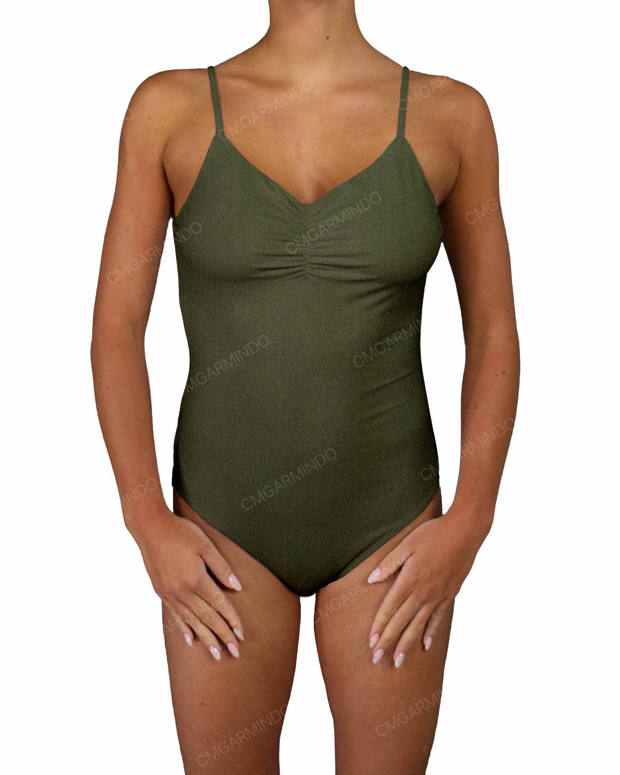 Scrunched Front One Piece