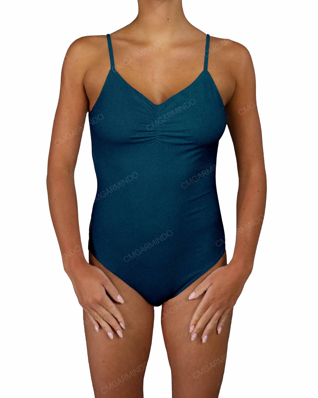 Scrunched Front One Piece