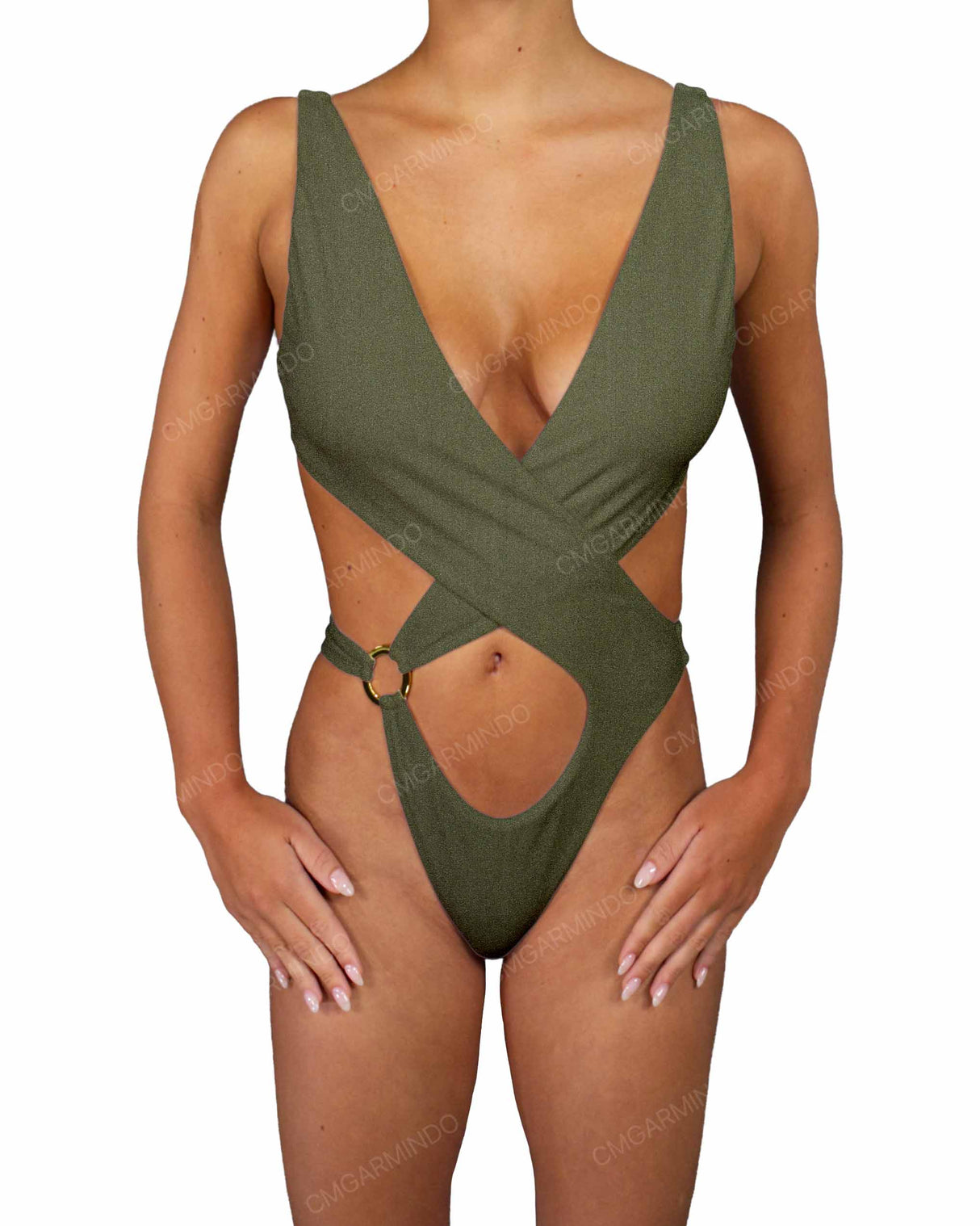 Cross Front One Piece