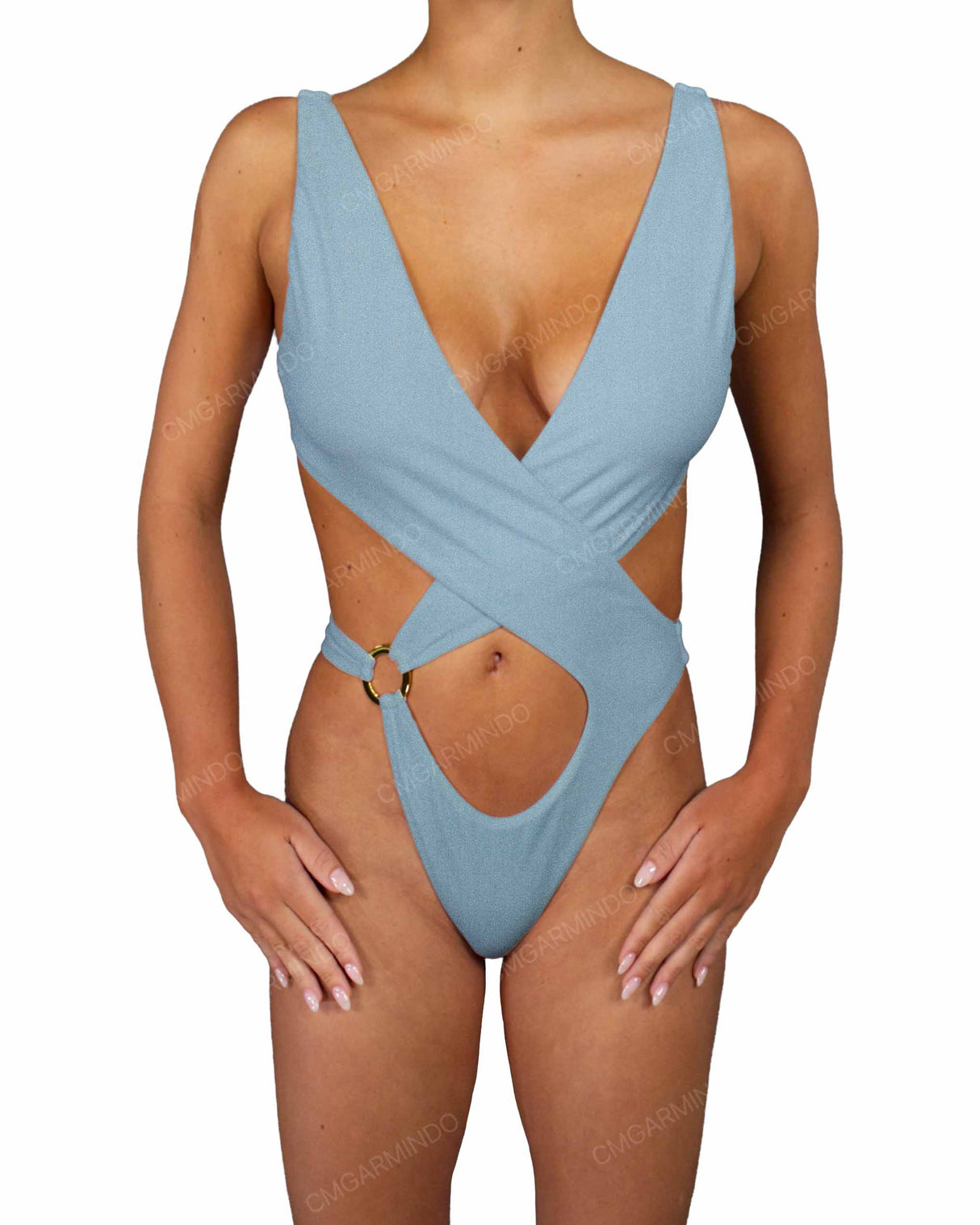 Cross Front One Piece