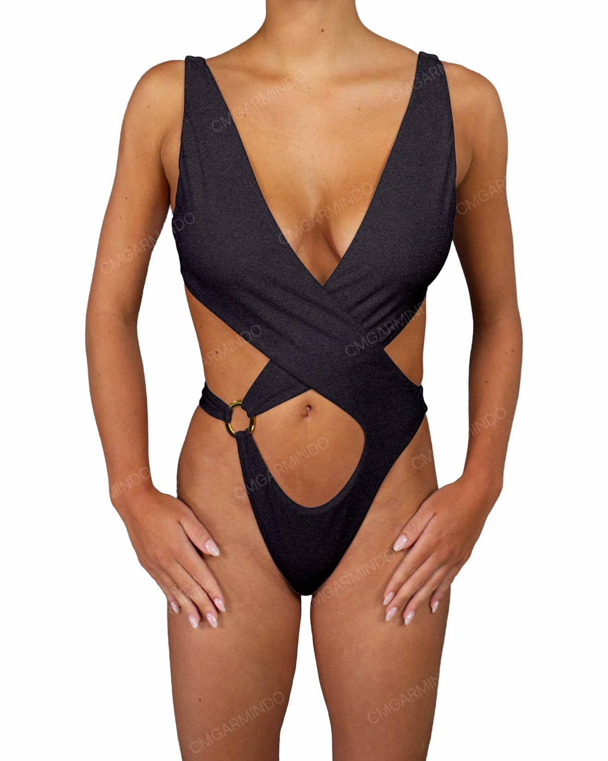 Cross Front One Piece