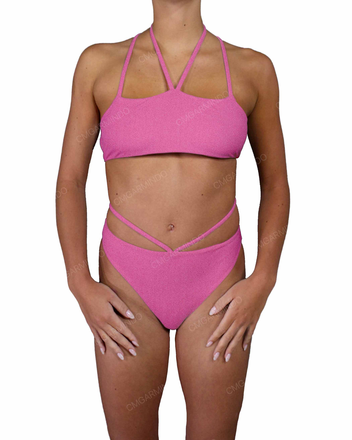 Strappy Cross Back One Piece