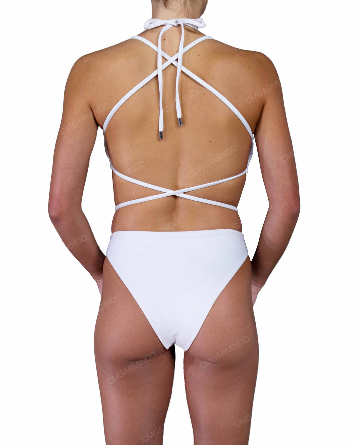 Strappy Cross Back One Piece