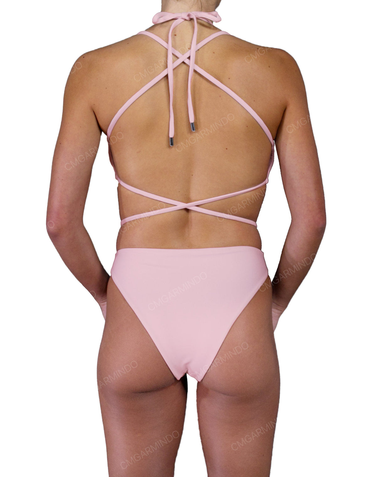 Strappy Cross Back One Piece