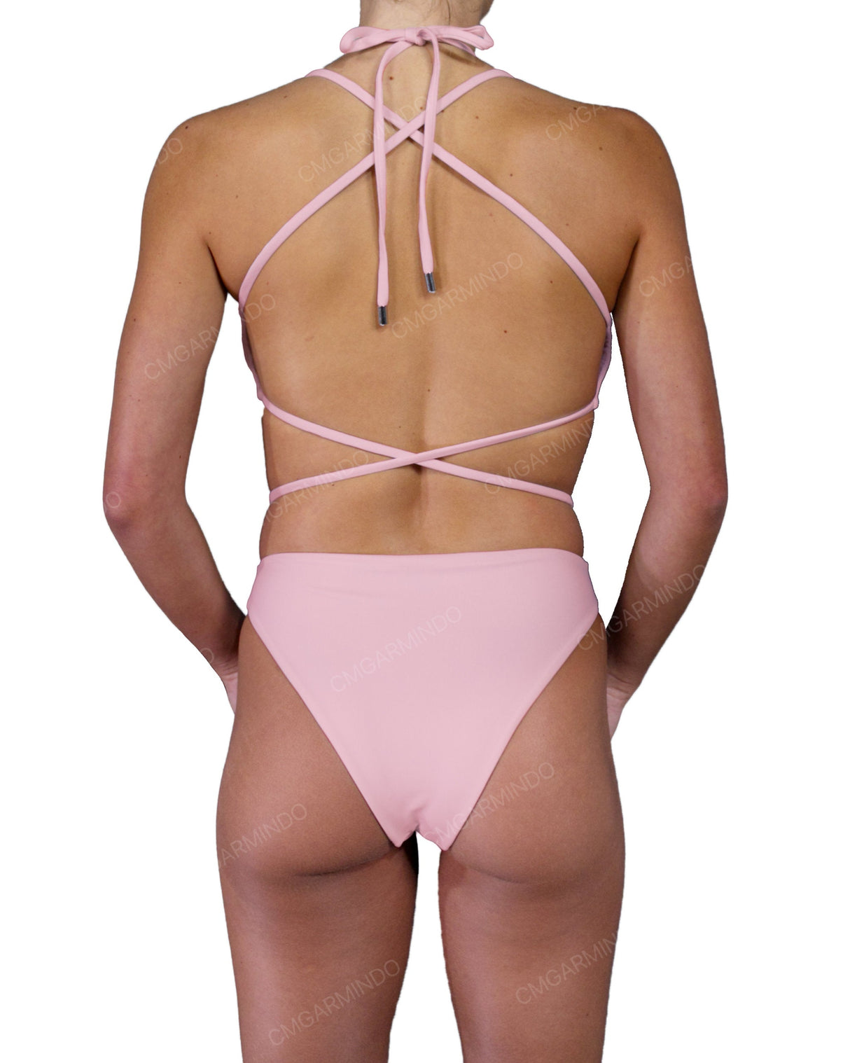 Strappy Cross Back One Piece