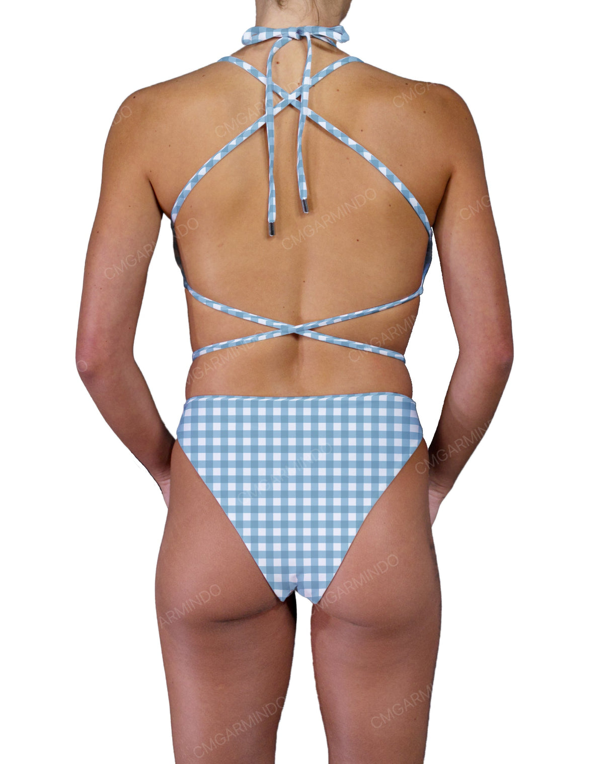 Strappy Cross Back One Piece
