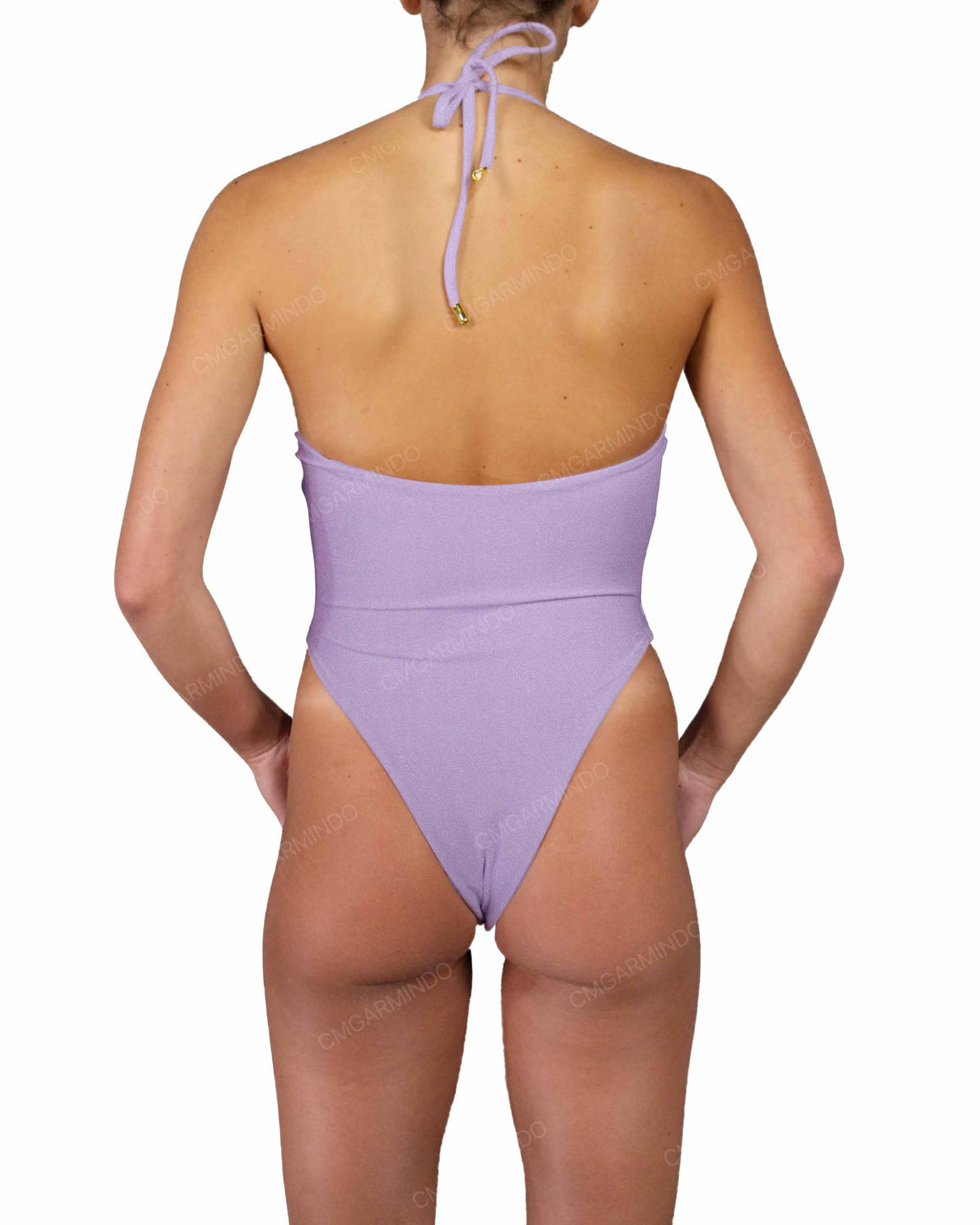 Front Gather Cut Out One Piece