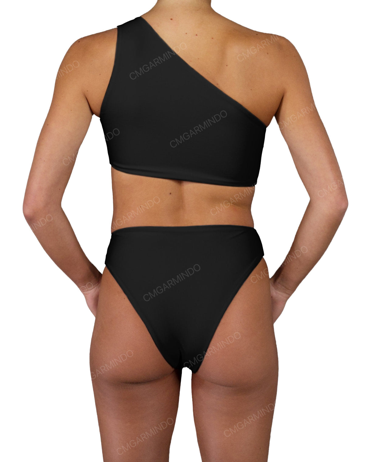 Asymmetrical One Shoulder One Piece