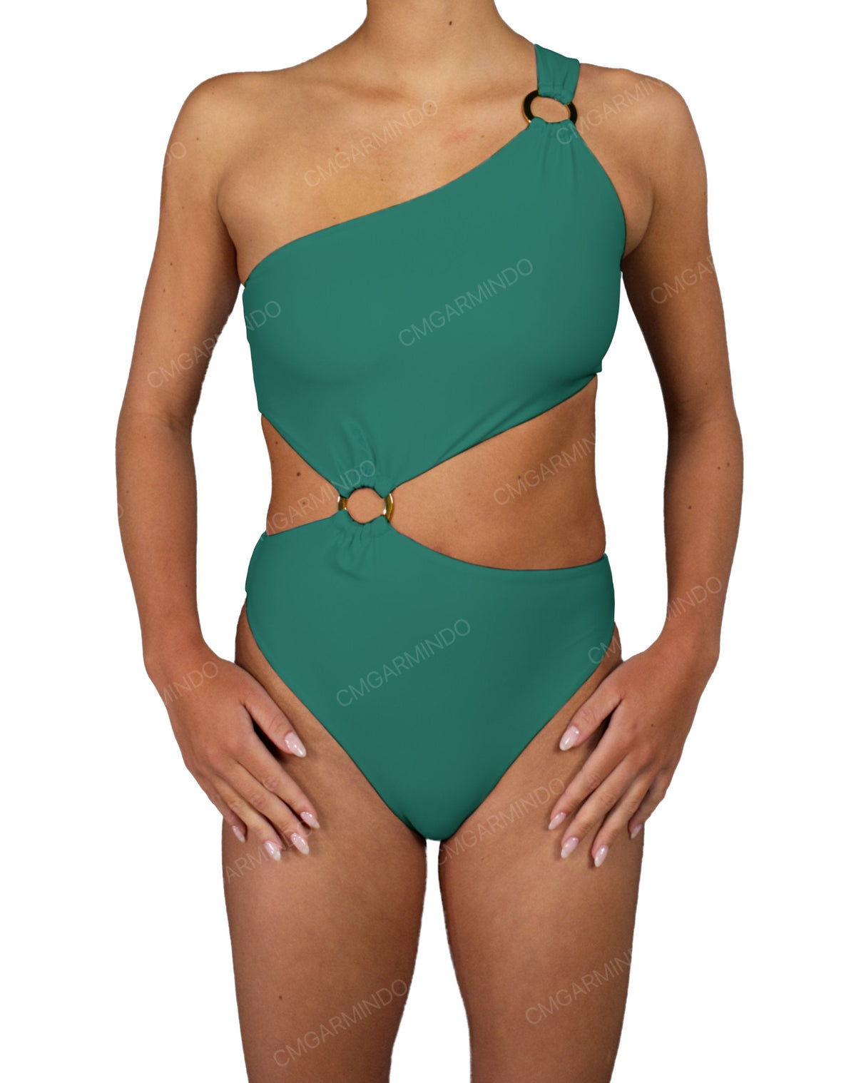Asymmetrical One Shoulder One Piece