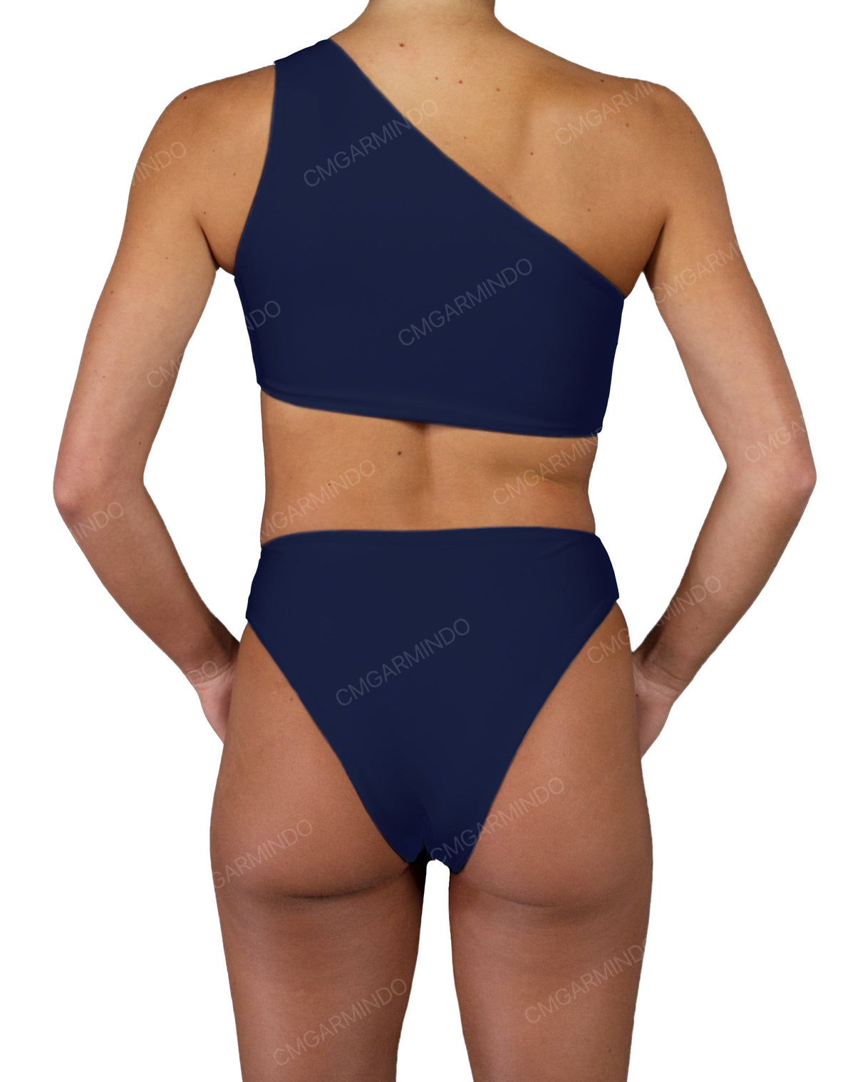 Asymmetrical One Shoulder One Piece