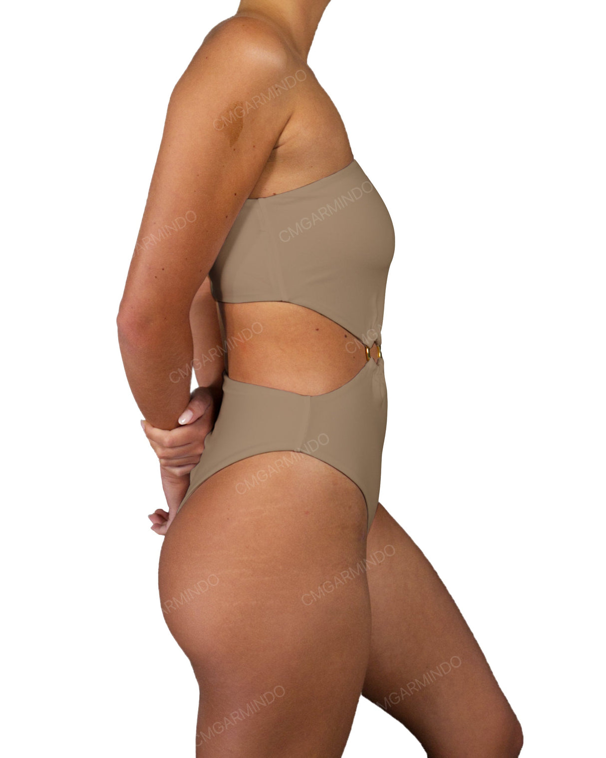 Asymmetrical One Shoulder One Piece