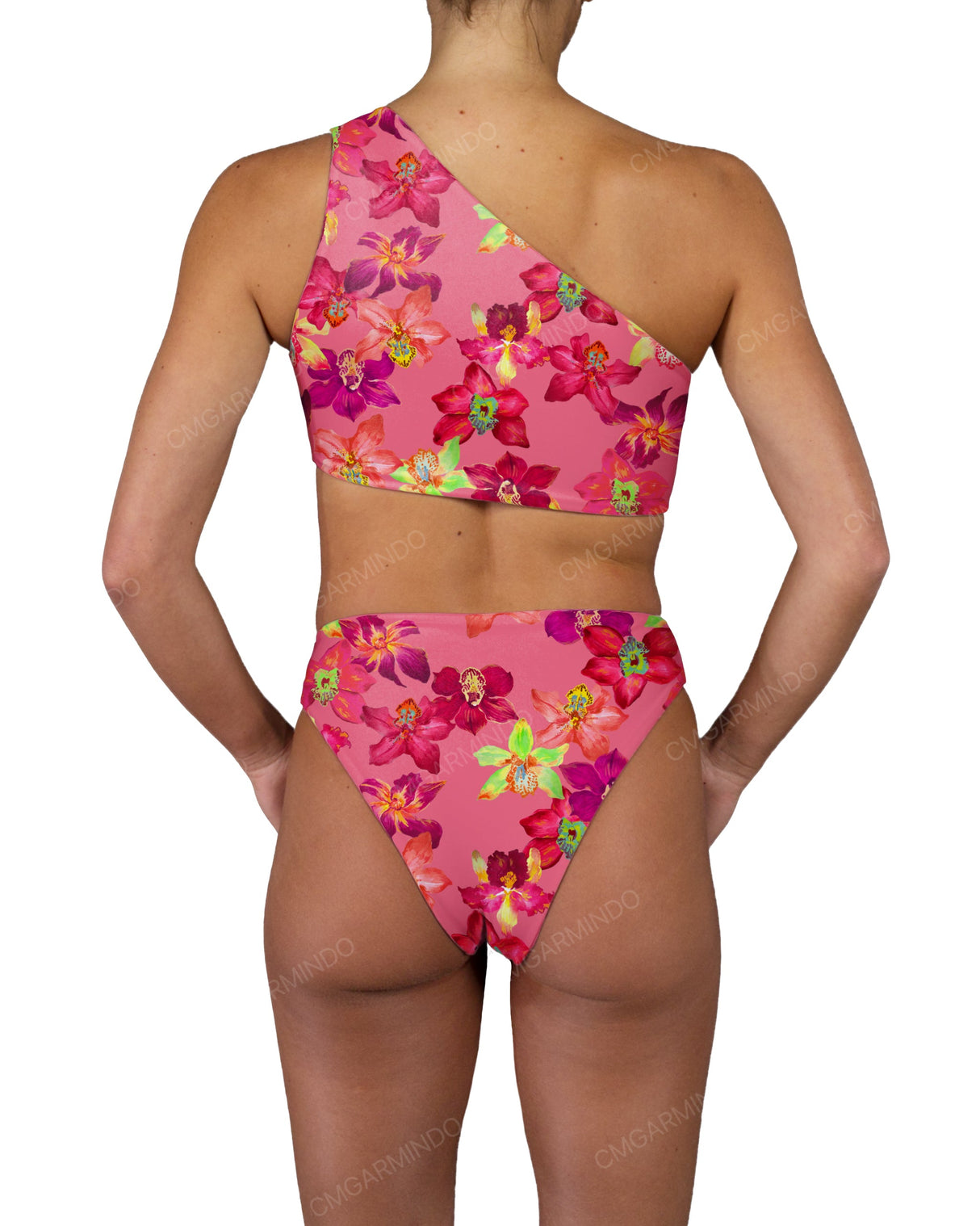 Asymmetrical One Shoulder One Piece