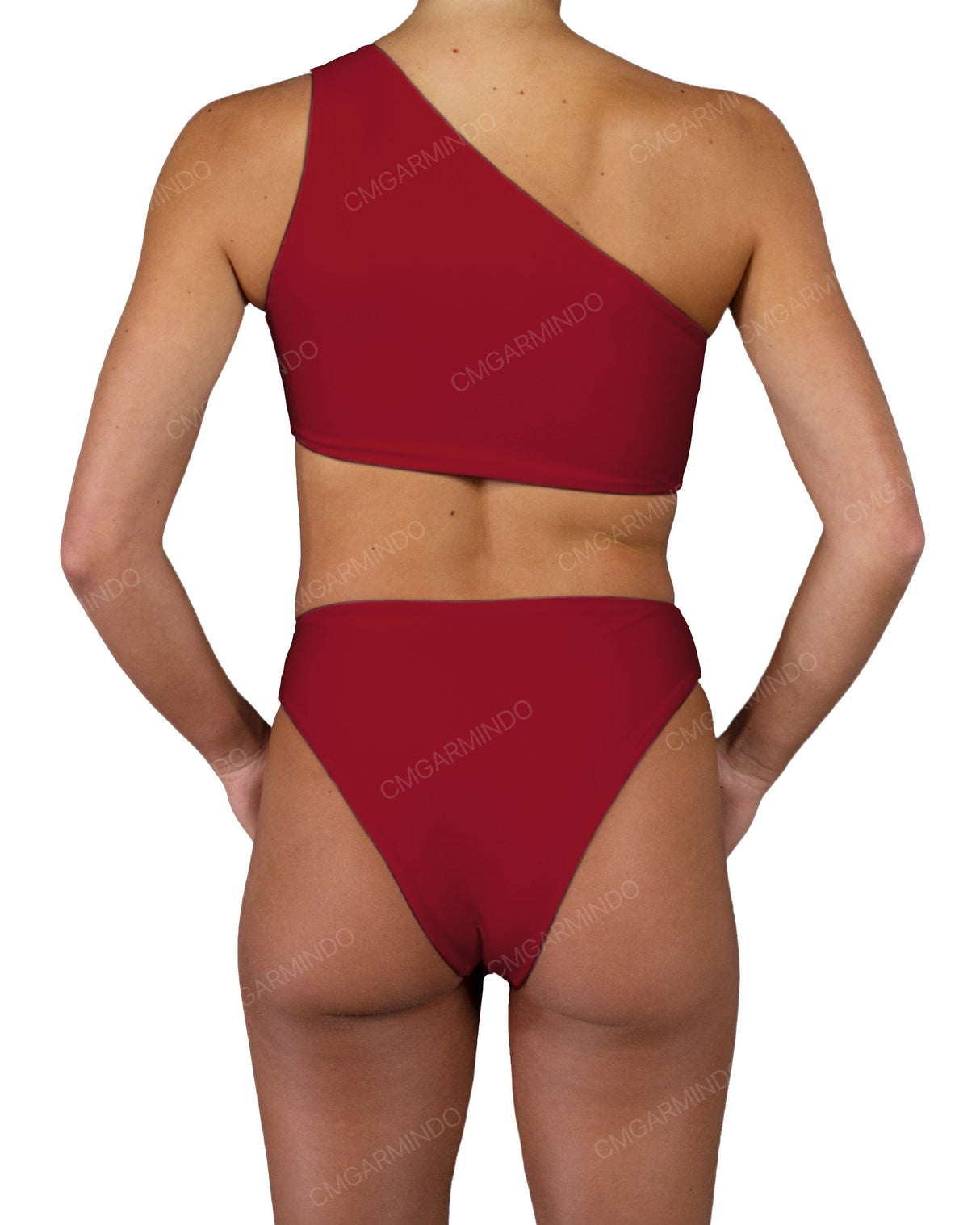 Asymmetrical One Shoulder One Piece
