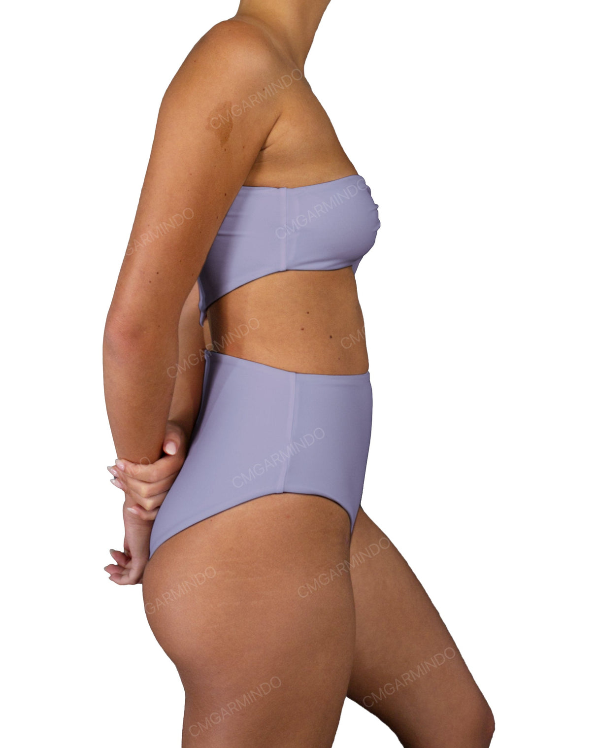 One Shoulder Twist One Piece