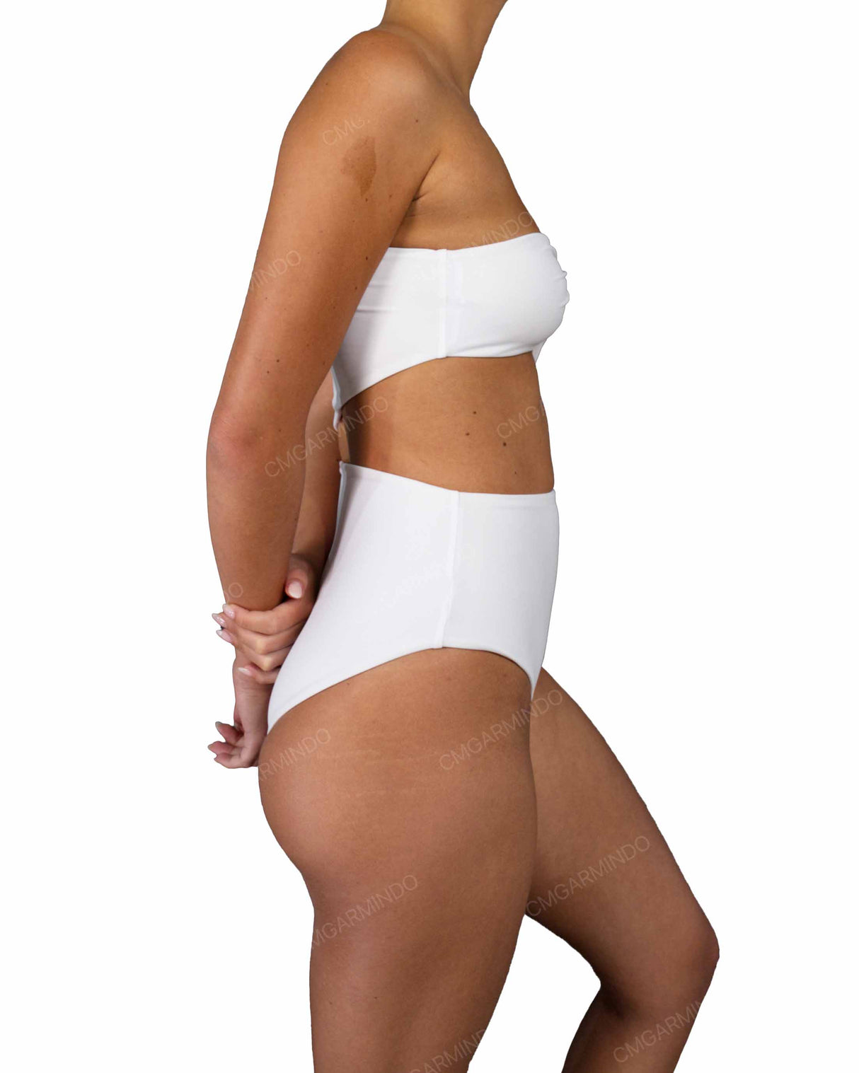 One Shoulder Twist One Piece